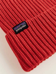 Reformation Patagonia Fisherman's Rolled Beanie - Madder Red