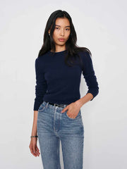 Reformation Cynthia High Rise Straight Cropped Jeans - Colorado