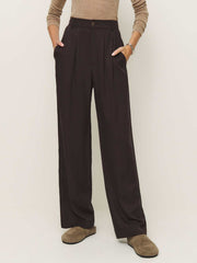 Reformation Mason Pant - Black Currant