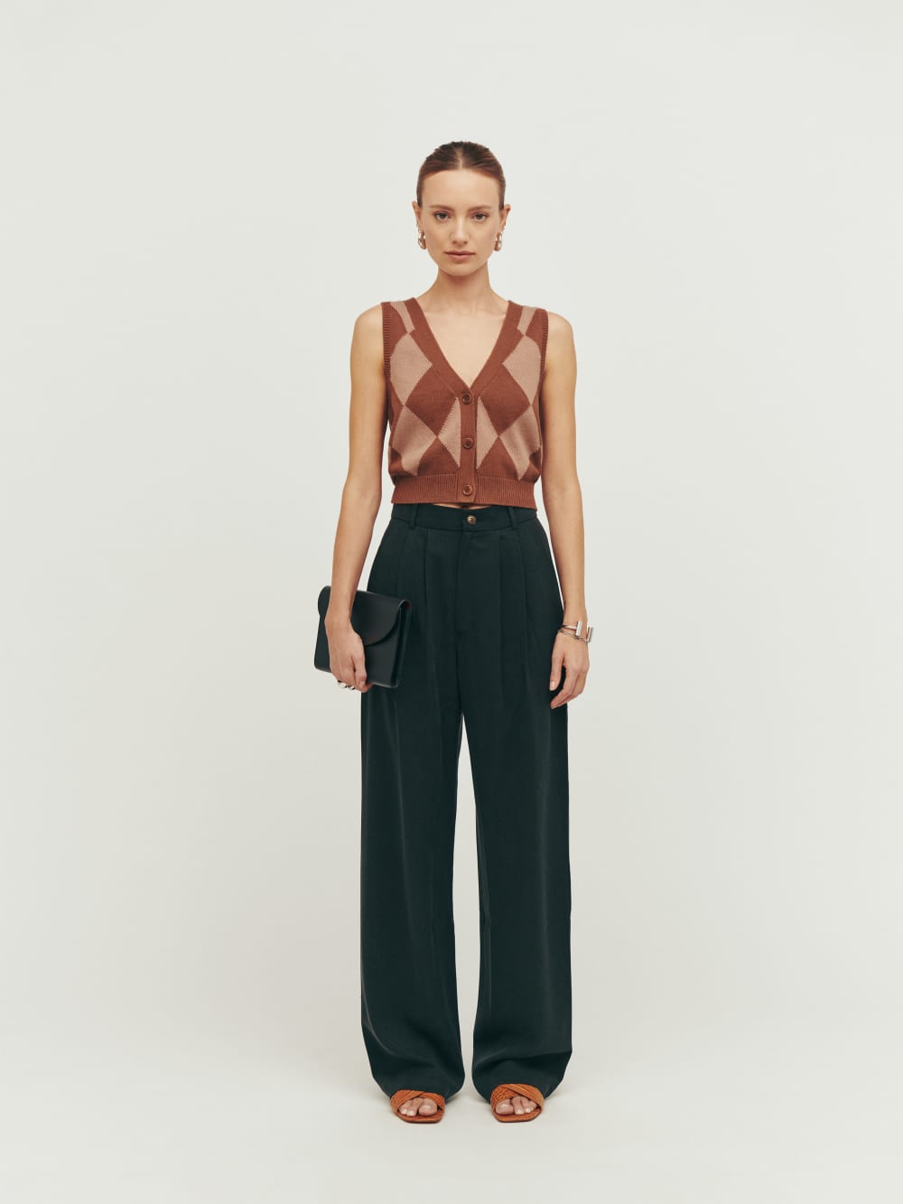 Reformation Mason Pant - Black