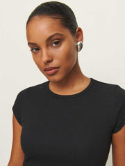 Reformation Muse Tee - Black