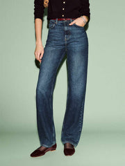 Reformation Wilder High Rise Wide Leg Jeans - Donner