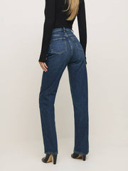 Reformation Wilder High Rise Wide Leg Jeans - Donner