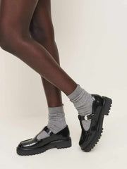 Reformation Abalonia Chunky Maryjane - Black