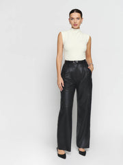 Reformation Lindy Knit Top - Ivory