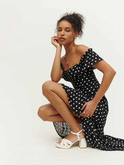 Reformation Maize Platform Sandal - White