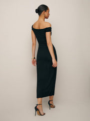 Reformation Jamen Knit Dress - Black