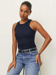Reformation Tasha Tank - Midnight