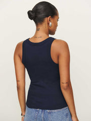 Reformation Tasha Tank - Midnight