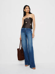 Reformation Spritz Silk Top - Palace