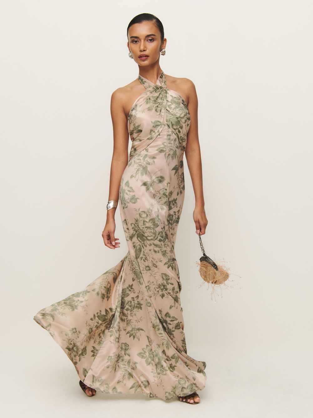 Reformation Veria Silk Dress - Symphonic