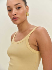 Reformation Calie Tank - Blonde