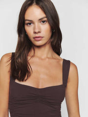 Reformation Suvi Knit Dress - Mole