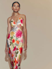 Reformation Poppies Silk Dress - Fabrizia