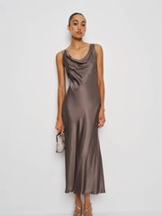 Reformation Bryn Silk Dress - Magnetic