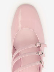 Reformation Mimi Buckle Pump - Powder Pink Patent