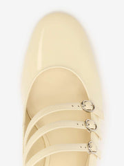 Reformation Mimi Buckle Pump - Cream Puff Patent