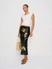 Reformation Layla Silk Skirt - Mood For Love