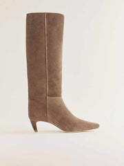Reformation Remy Knee Boot - Farro Suede