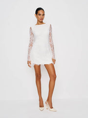 Reformation Valencia Dress - Ivory