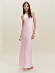 Reformation Jeany Silk Dress - Cherry Blossom