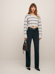Reformation Val 90s Mid Rise Straight Jeans - Vana