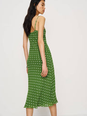 Reformation Emerick Dress - Salad Dot