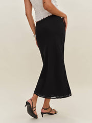 Reformation Layla Skirt - Black