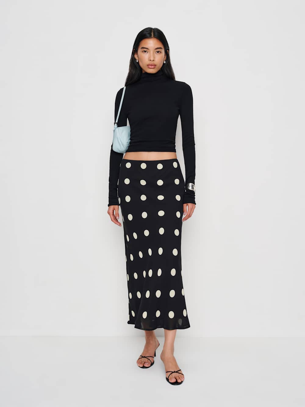 Reformation Layla Skirt - Moon Dot
