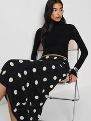 Reformation Layla Skirt - Moon Dot