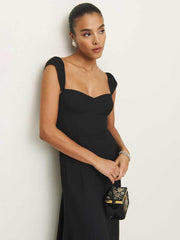 Reformation Bryson Dress - Black