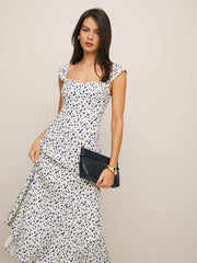 Reformation Bryson Dress - Mykonos
