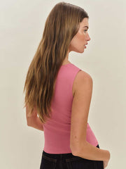 Reformation Dusk Knit Top - Snapdragon