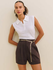 Reformation Mason Short - Black Currant