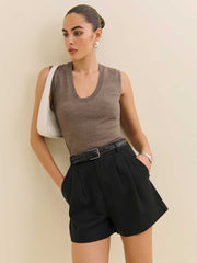 Reformation Mason Short - Black