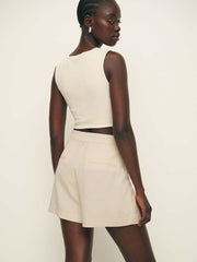 Reformation Mason Short - Sugar