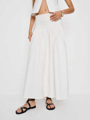 Reformation Haven Skirt - White