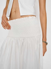 Reformation Haven Skirt - White
