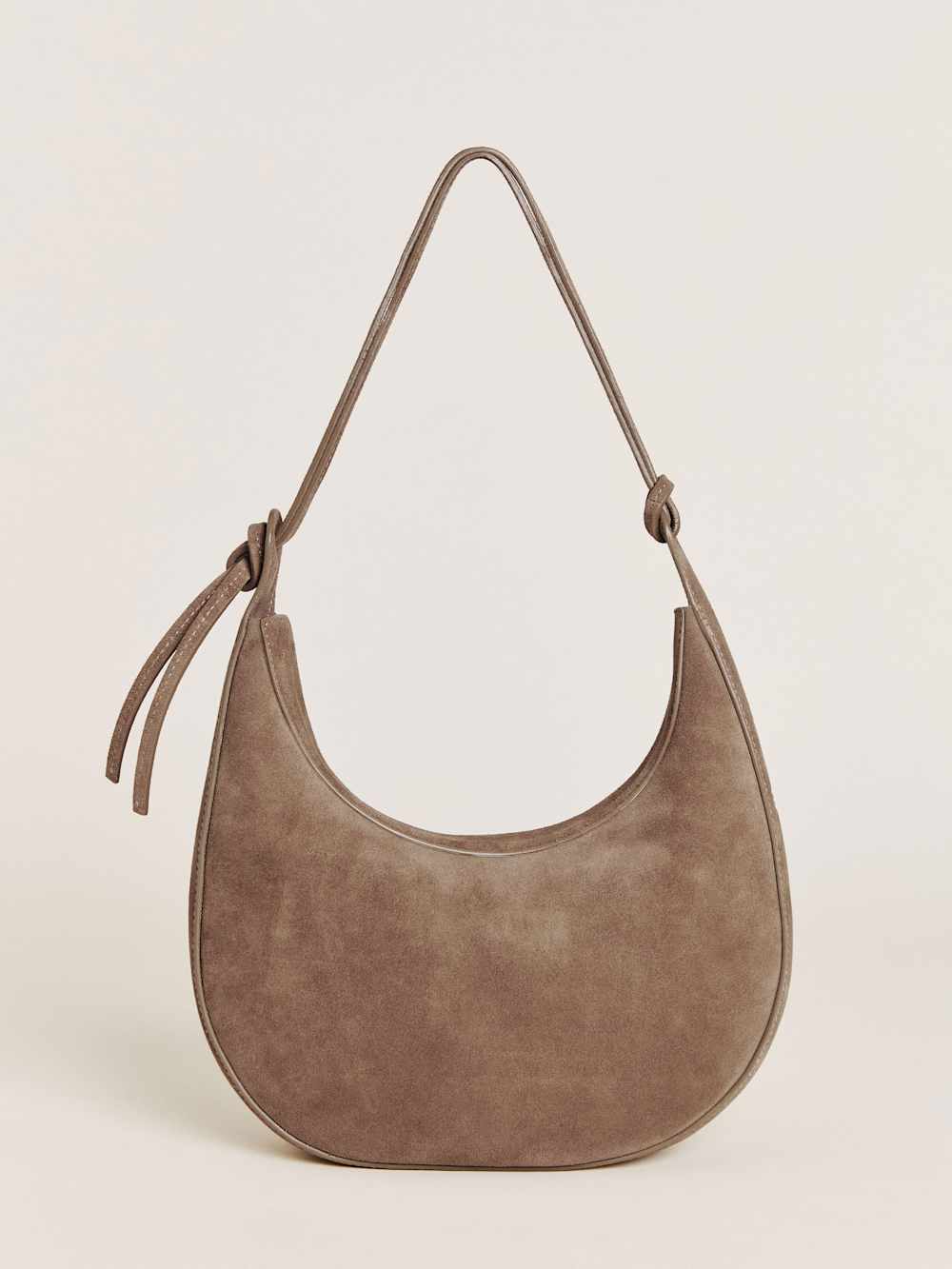 Reformation Medium Rosetta Shoulder Bag - Farro Suede