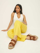 Reformation Trinity Sport Espadrille - Toasted Brown Suede