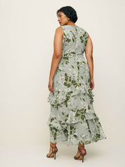 Reformation Magnus Dress Es - Tea Garden
