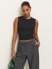 Reformation Ryland Tank - Black