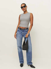 Reformation Ryland Tank - Heather Grey