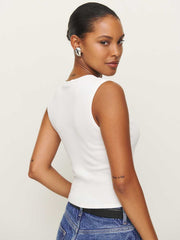 Reformation Ryland Tank - White