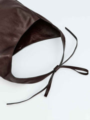 Reformation Medium Vittoria Tote Bag - Tobacco Leather