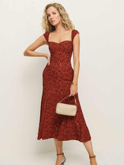 Reformation Petites Bryson Dress - Roseanne