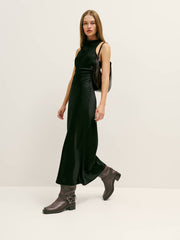 Reformation Francesca Moto Boot - Distressed Brown