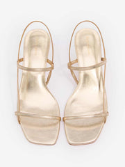 Reformation Serenity Bare Sandal - Gold