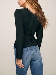 Reformation Nadene Top - Black