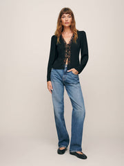 Reformation Nadene Top - Black